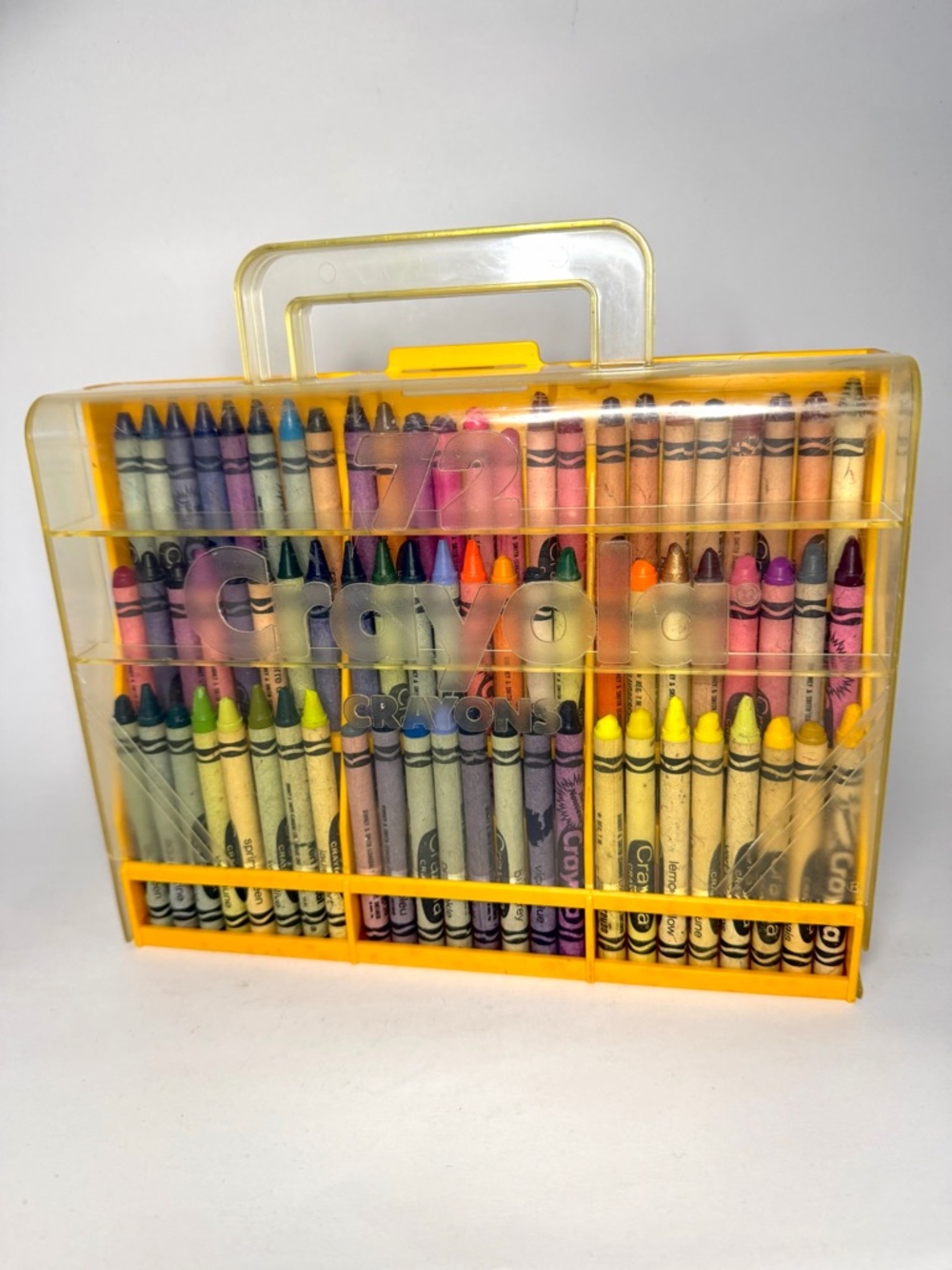 Rare Vintage 1985 Crayola 72 Crayons Collector Set